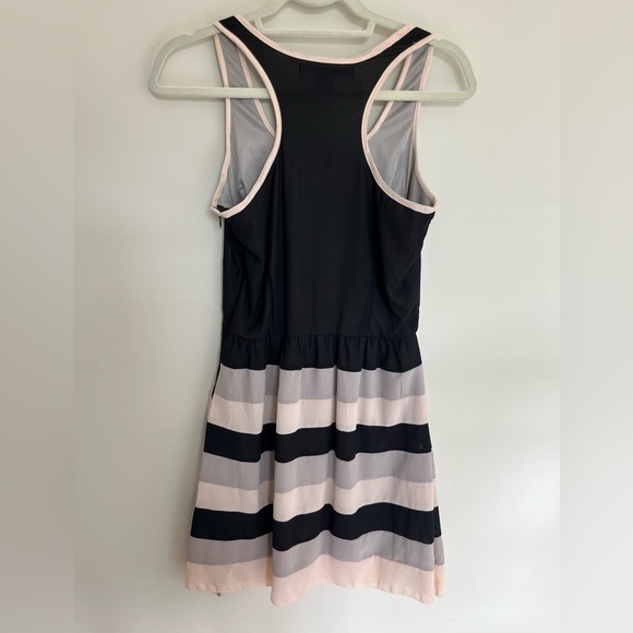 American Rag Santa Rosa Racerback Black and Cream Dress Size medium With Tags - Picture 2 of 11